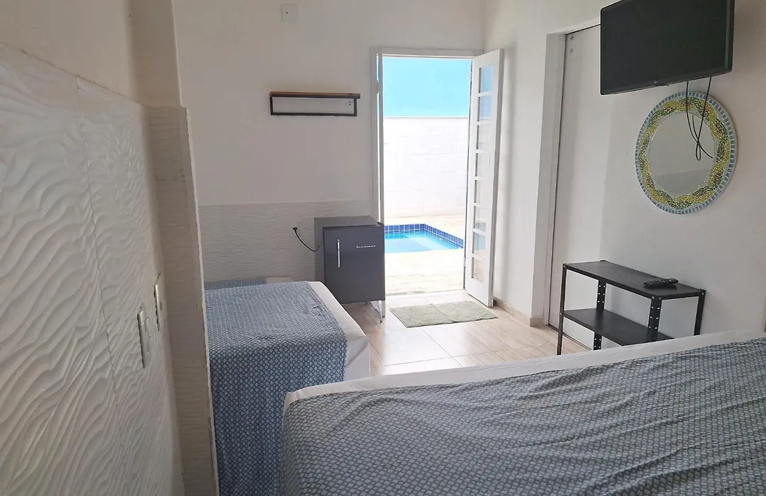 BOA SORTE SUITES com PISCINA GARAGEM e Pé na PRAIA de GERIBÁ-1